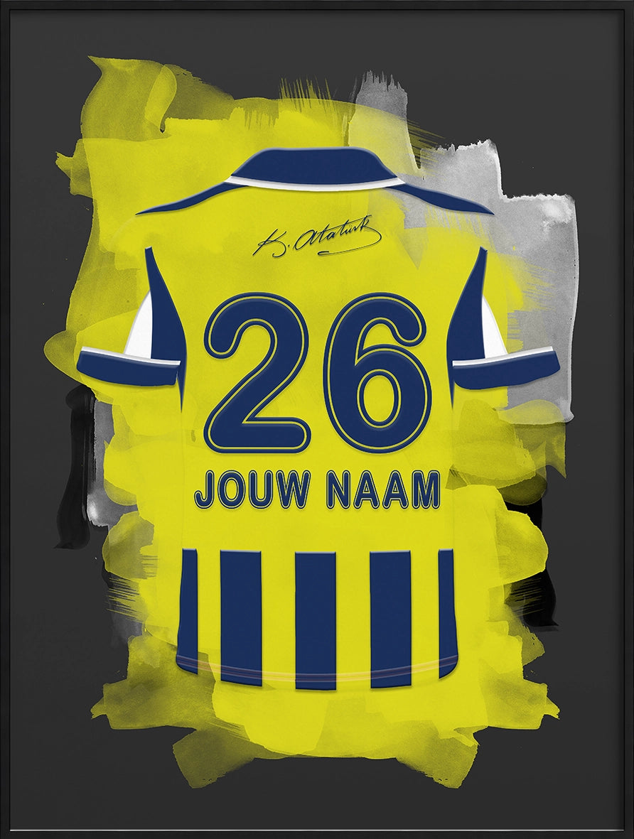 Fenerbahce Poster Gepersonaliseerd Voetbal Cadeau Jongenskamer