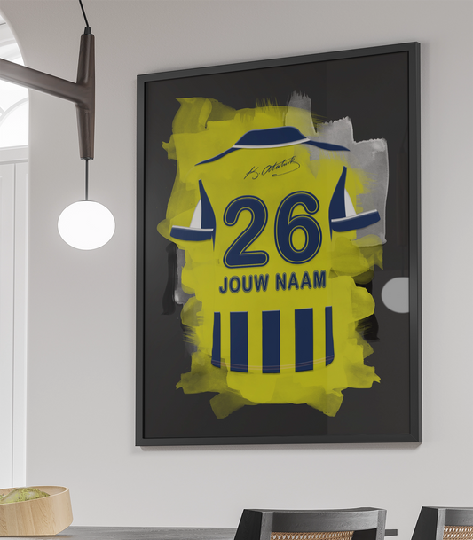 Fenerbahce Poster Met Eigen Naam Voetbal Cadeau Verjaardag