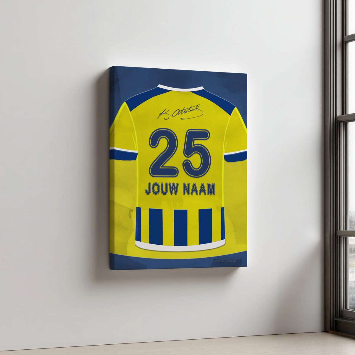 Fenerbahce Voetbal Wanddecoratie Aluminium Dibond