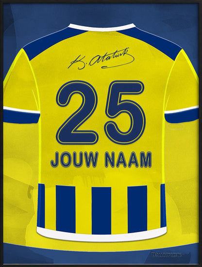 Fenerbahce Voetbal Wanddecoratie Gepersonaliseerd