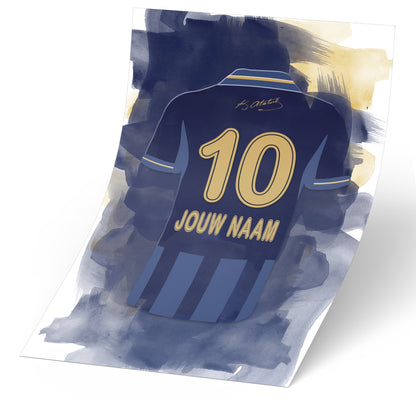 Fenerbahce SK voetbal wanddecoratie - Fenerbahce shirt 2025-2026 poster - Losse poster - Fener voetbal fan kado