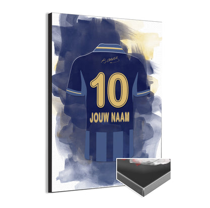 Fenerbahce SK voetbal wanddecoratie - Fenerbahce shirt 2025-2026 poster - Canvas poster - Fener voetbal fan kado