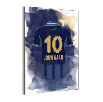 Fenerbahce SK voetbal wanddecoratie - Fenerbahce shirt 2025-2026 poster - Dibond poster - Fener voetbal fan kado