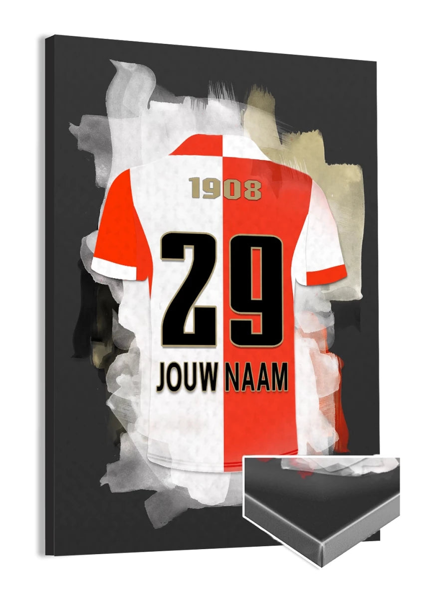 Feyenoord Canvas Poster Bestellen Jongenskamer