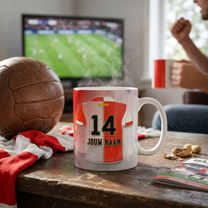 Feyenoord Mok Gepersonaliseerd Voetbal Cadeau Bestellen