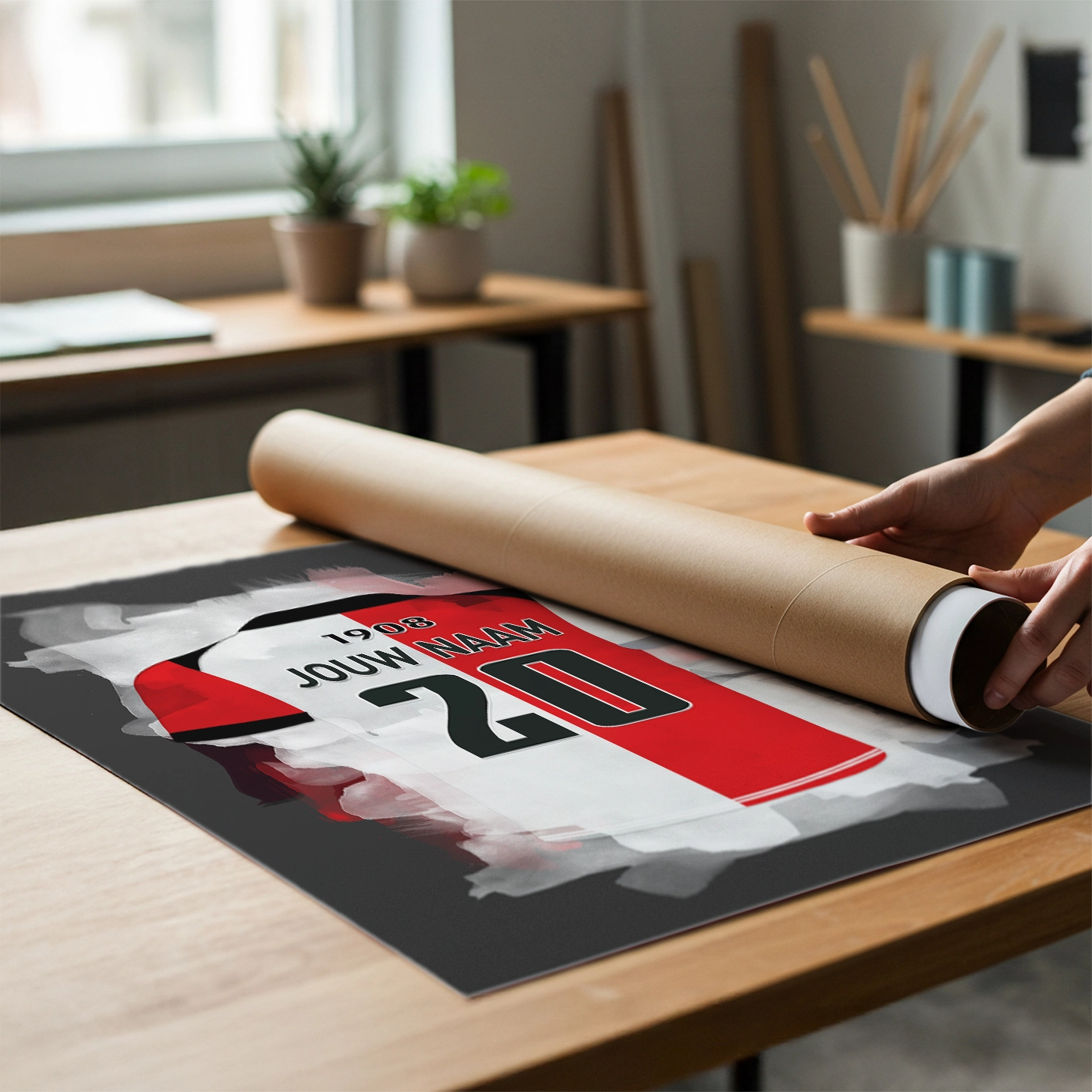 Feyenoord Voetbal Poster Verjaardag Cadeau Kinderkamer