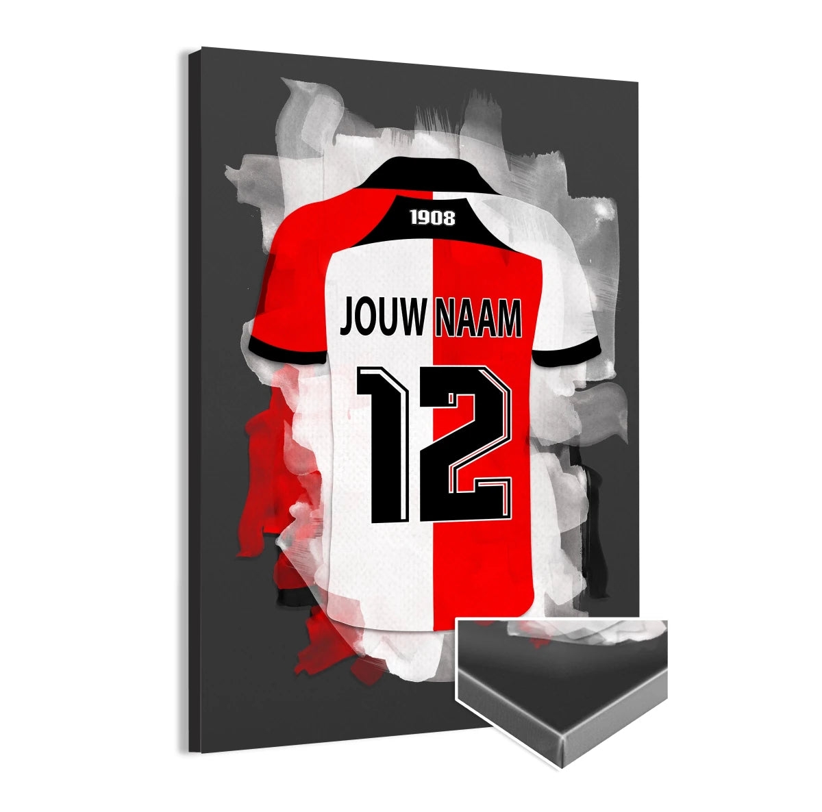 Feyenoord Voetbal Poster Canvas Muurdecoratie