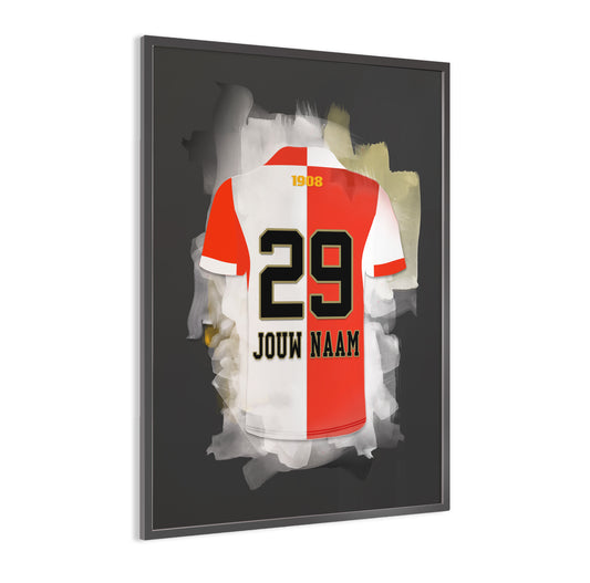 Feyenoord Rotterdam poster ingelijst kopen