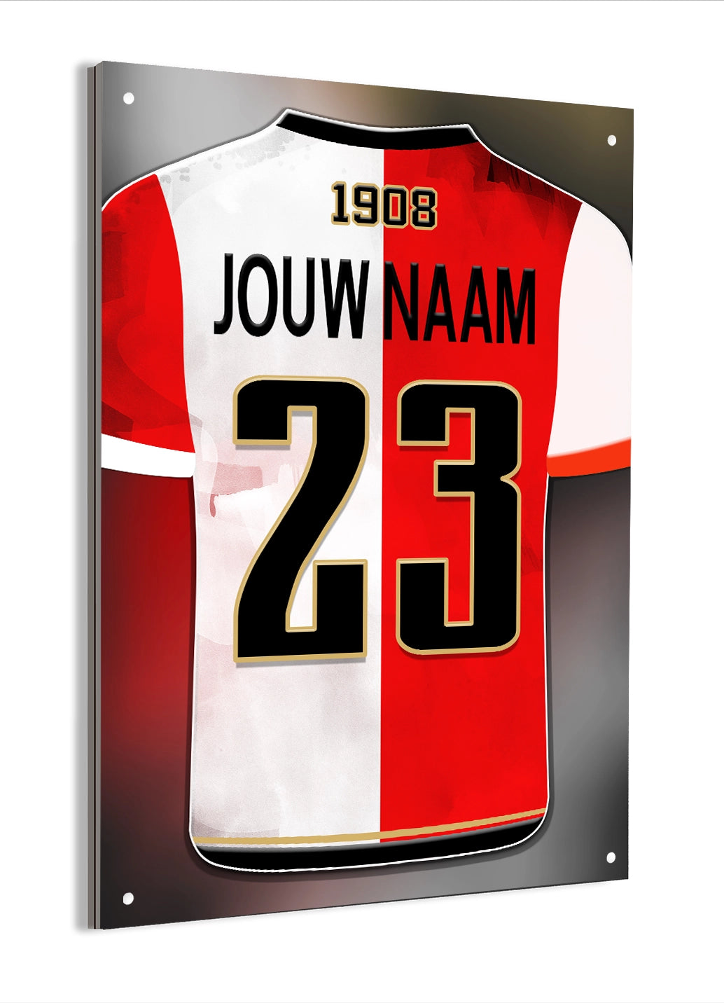 Feyenoord aluminium dibond 