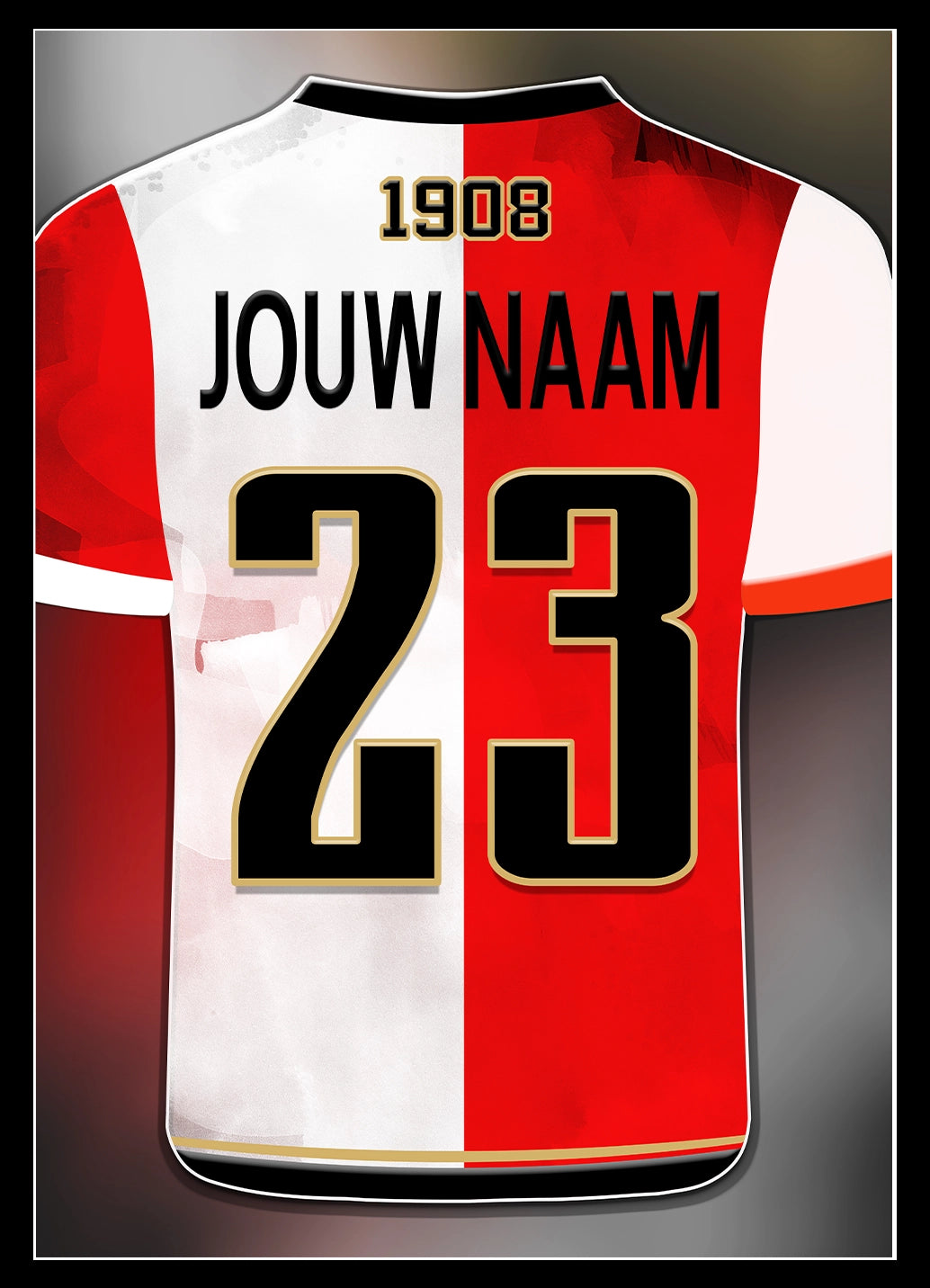 Feyenoord ingelijste poster 