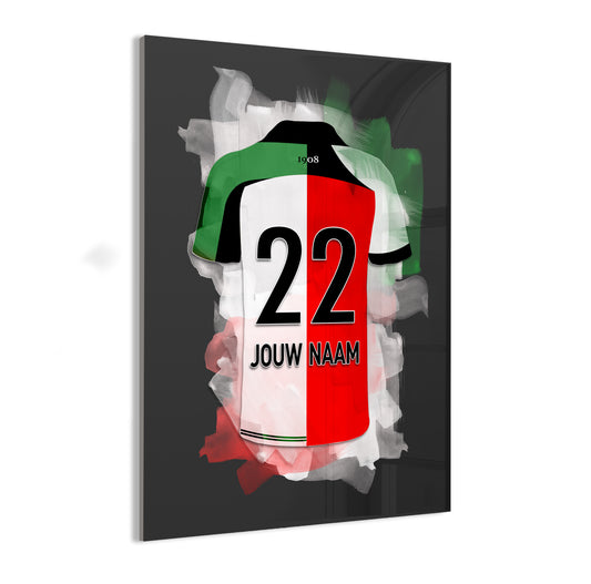 Feyenoord Plexiglas - Voetbal Cadeau