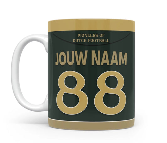 Fortuna Sittard Koffie Mok Gepersonaliseerd Verjaardag Cadeau