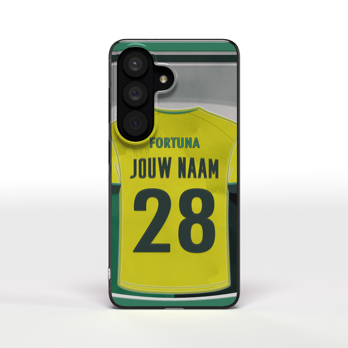 Fortuna Sittard Telefoonhoesje Met Eigen Naam Verjaardag Cadeau