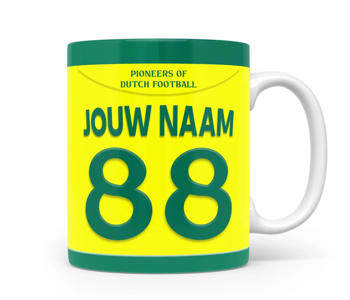 Fortuna Sittard Voetbal Mok Gepersonaliseerd Voetbal Cadeau