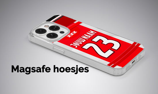 Ajax Amsterdam telefoonhoesje met naam - Voetbal fan kado