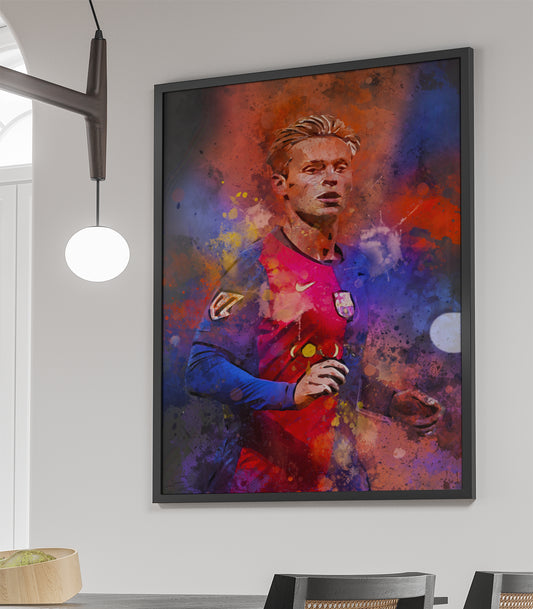 Frenkie de Jong poster