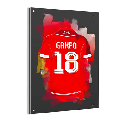 Gakpo aluminium dibond cadeau verjaardag