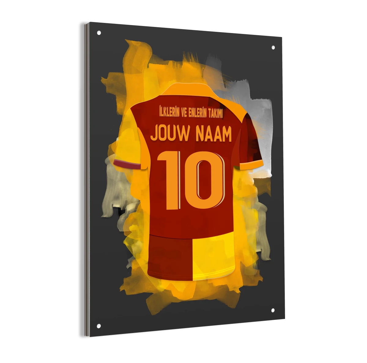 Galatasaray aluminium dibond muurdecoratie