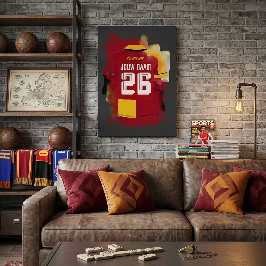 Galatasaray Voetbal Canvas Wanddecoratie Bestellen Jongenskamer