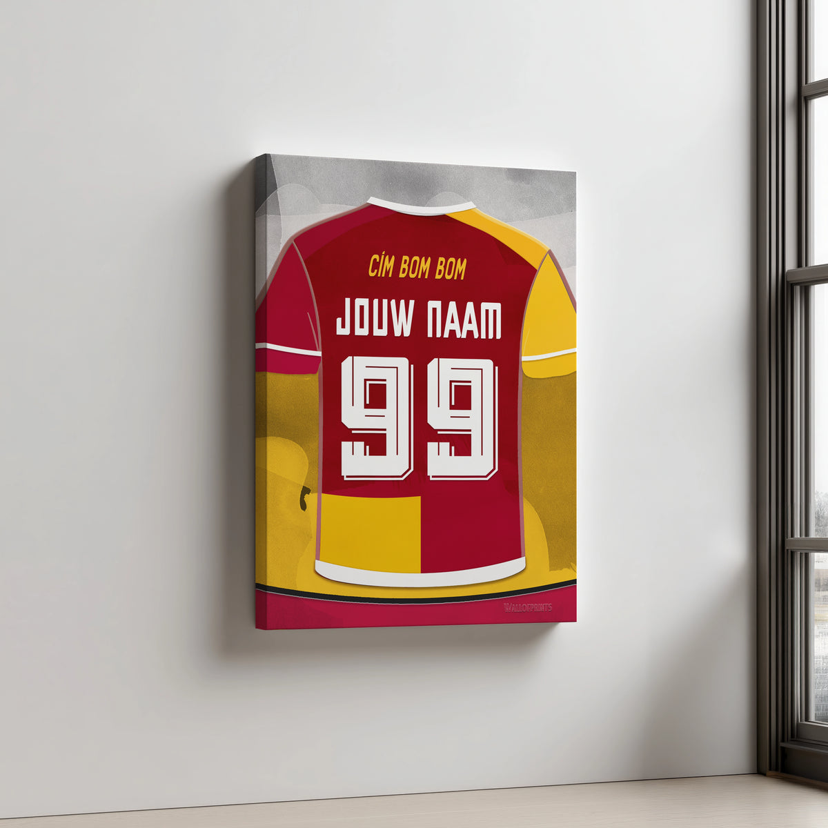 Galatasaray Voetbal Wanddecoratie Aluminium Dibond