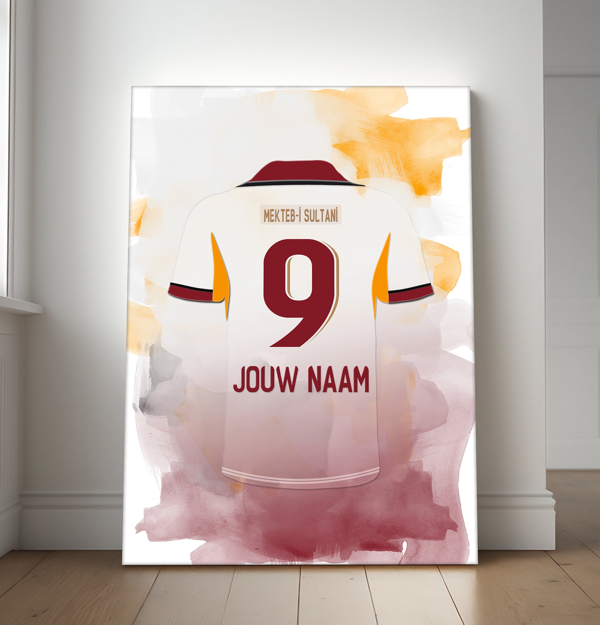 Galatasaray wanddecoratie met naam