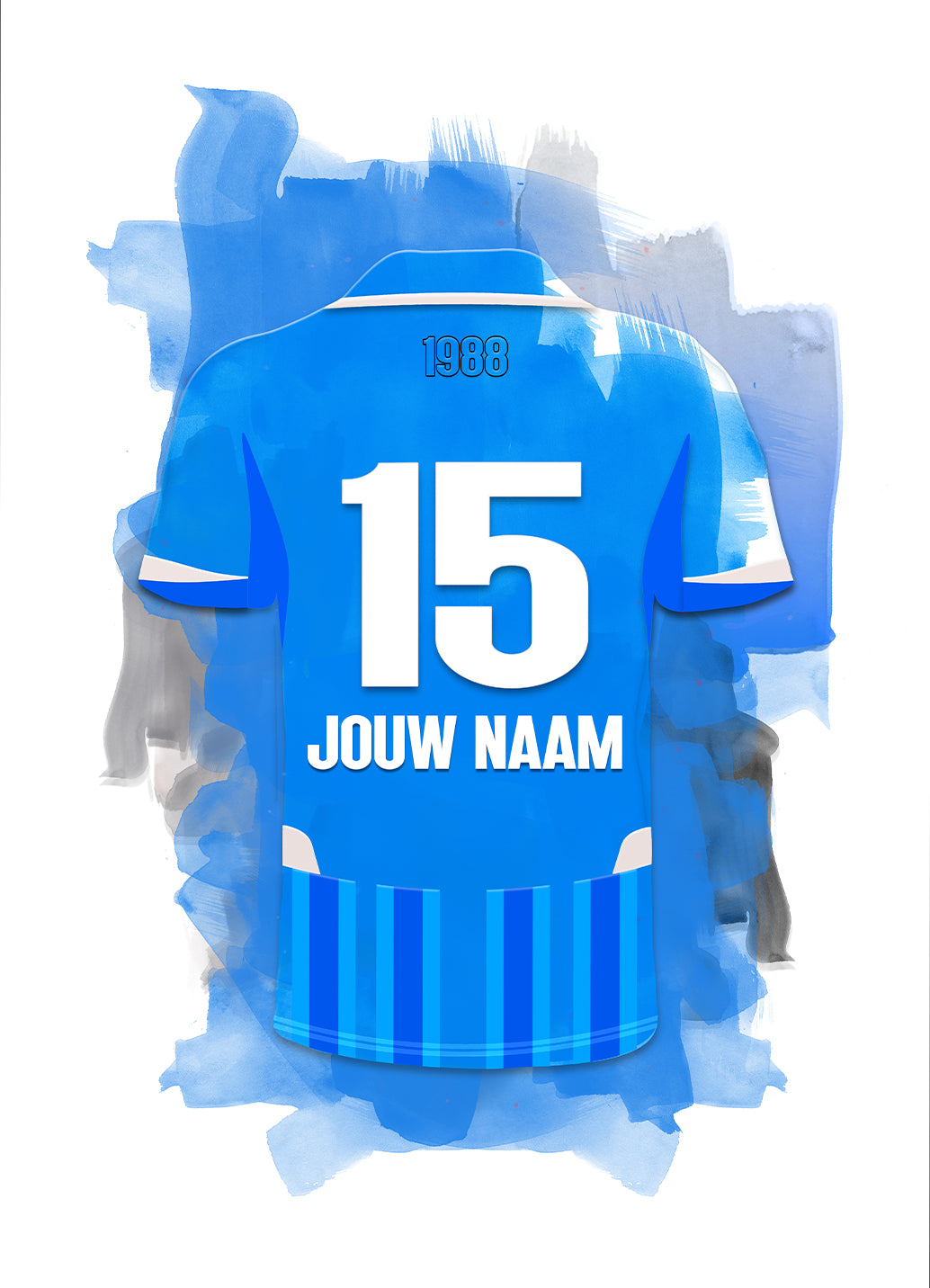 KRC Genk poster met naam bestellen