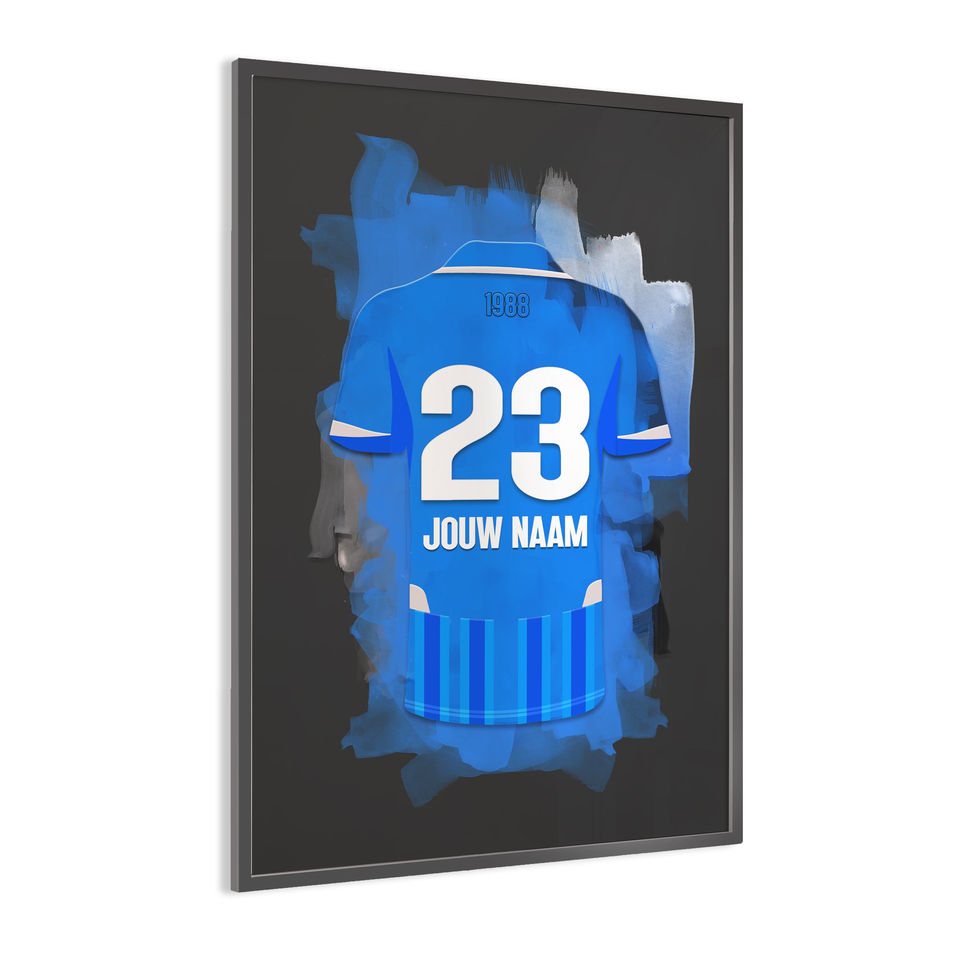 KRC Genk wanddecoratie - Gepersonaliseerde poster - Voetbal fan kado