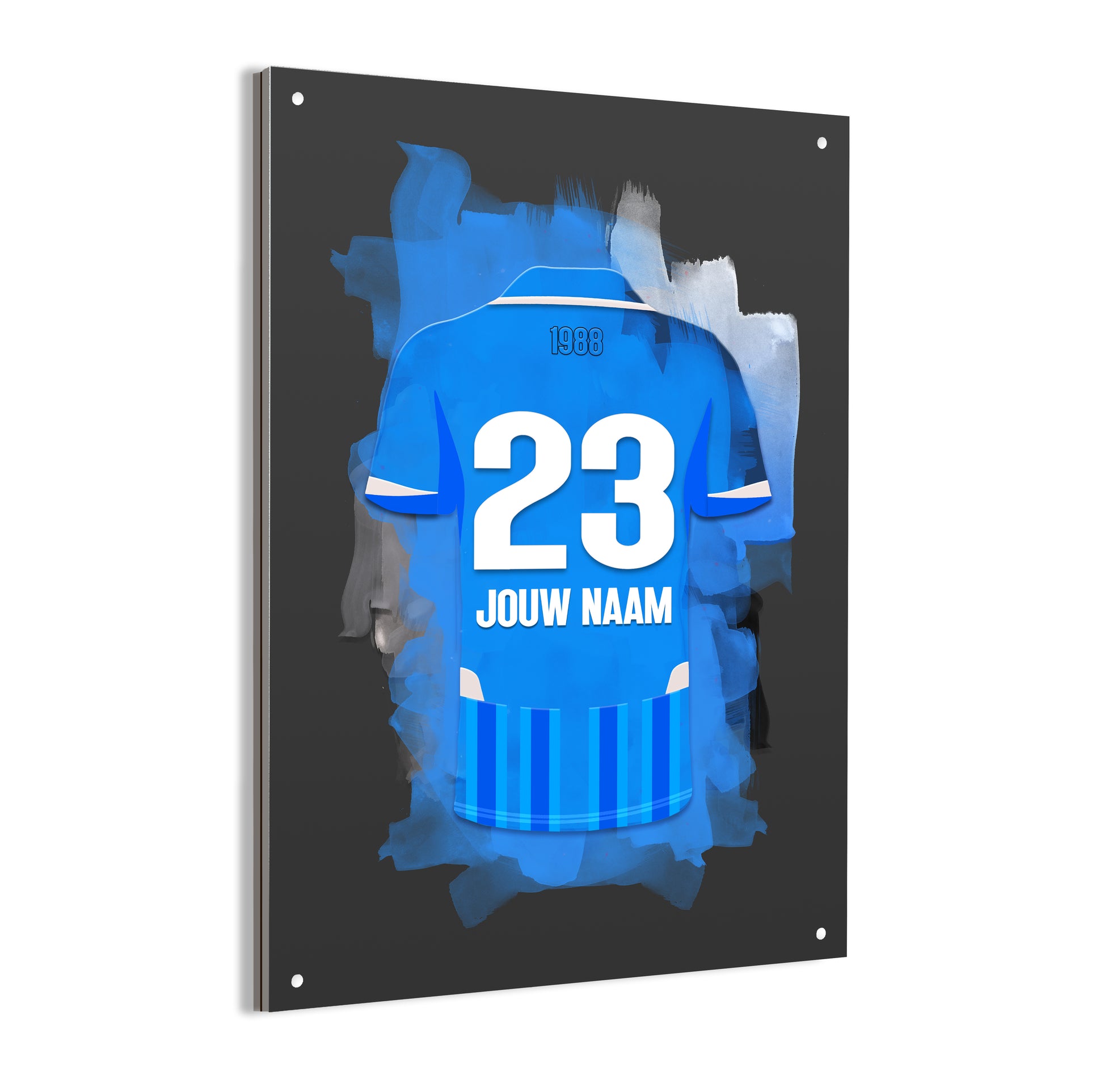 KRC Genk wanddecoratie - Dibond poster - Voetbal fan kado