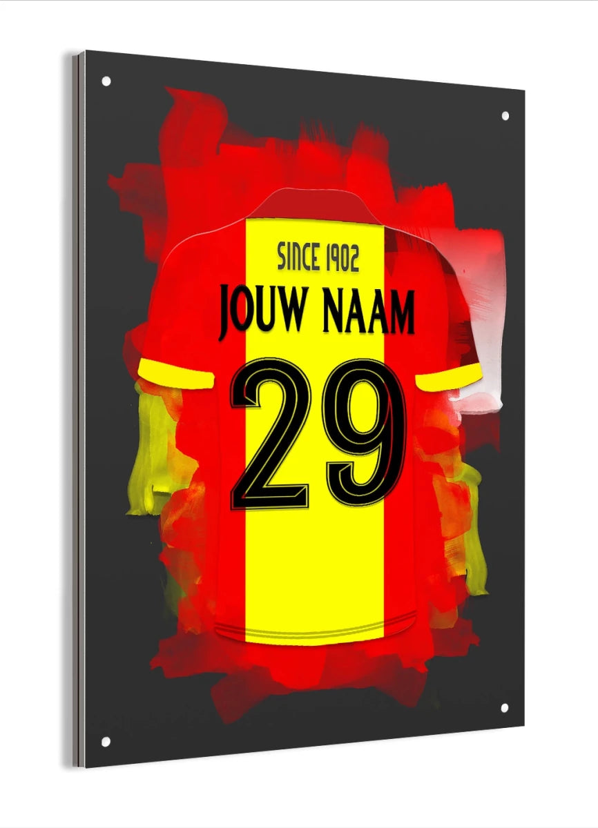 Go Ahead Eagles Voetbal Poster Aluminium Dibond Mancave Bestellen
