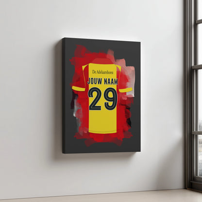 Go Ahead Eagles Voetbal Aluminium Dibond Mancave Cadeau