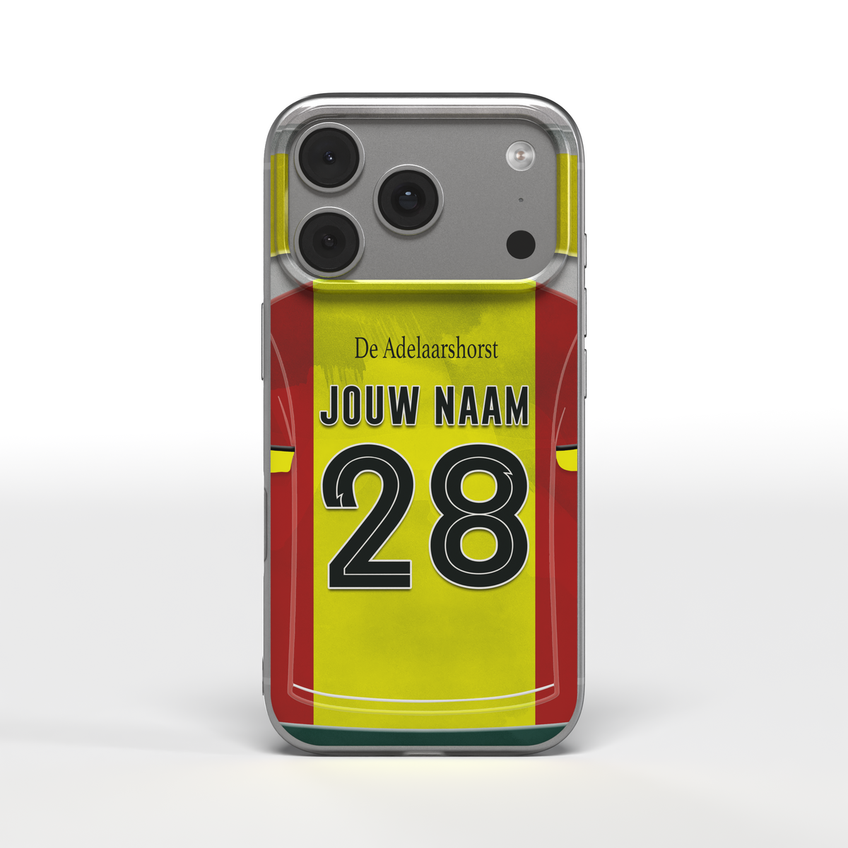 Go Ahead Eagles Telefoonhoesje Gepersonaliseerd Voetbal Cadeau