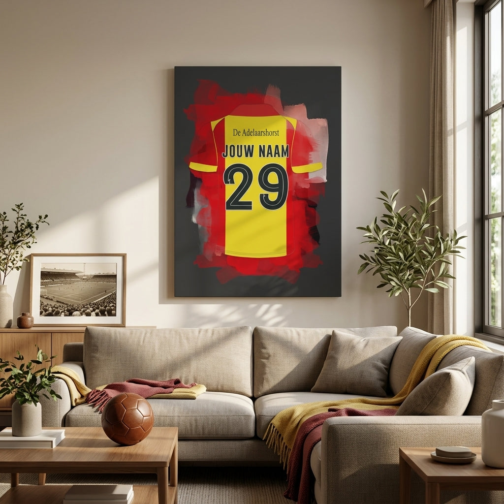 Go Ahead Eagles Voetbal Canvas Muurdecoratie Jongenskamer Bestellen