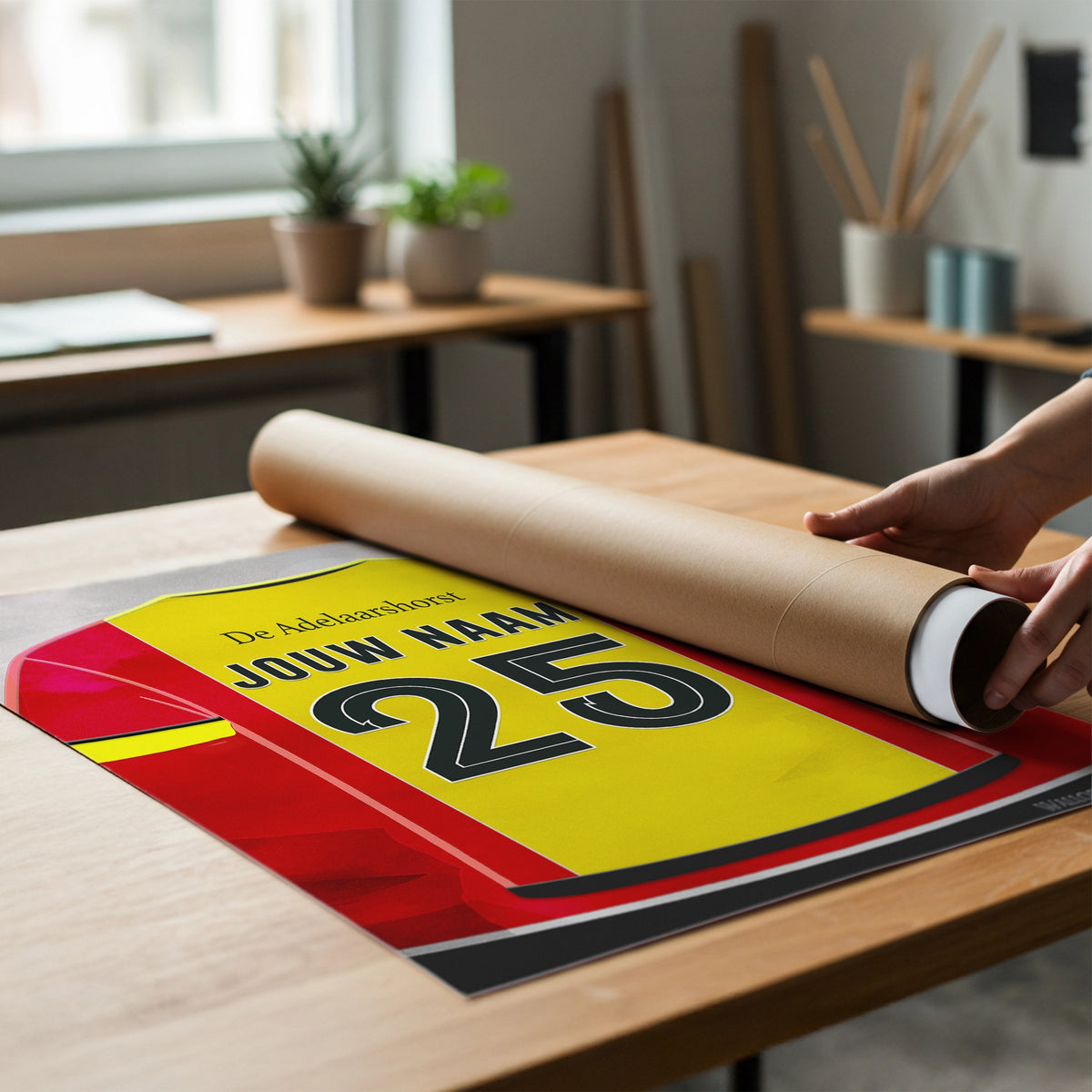 Go Ahead Eagles Wanddecoratie Met Naam