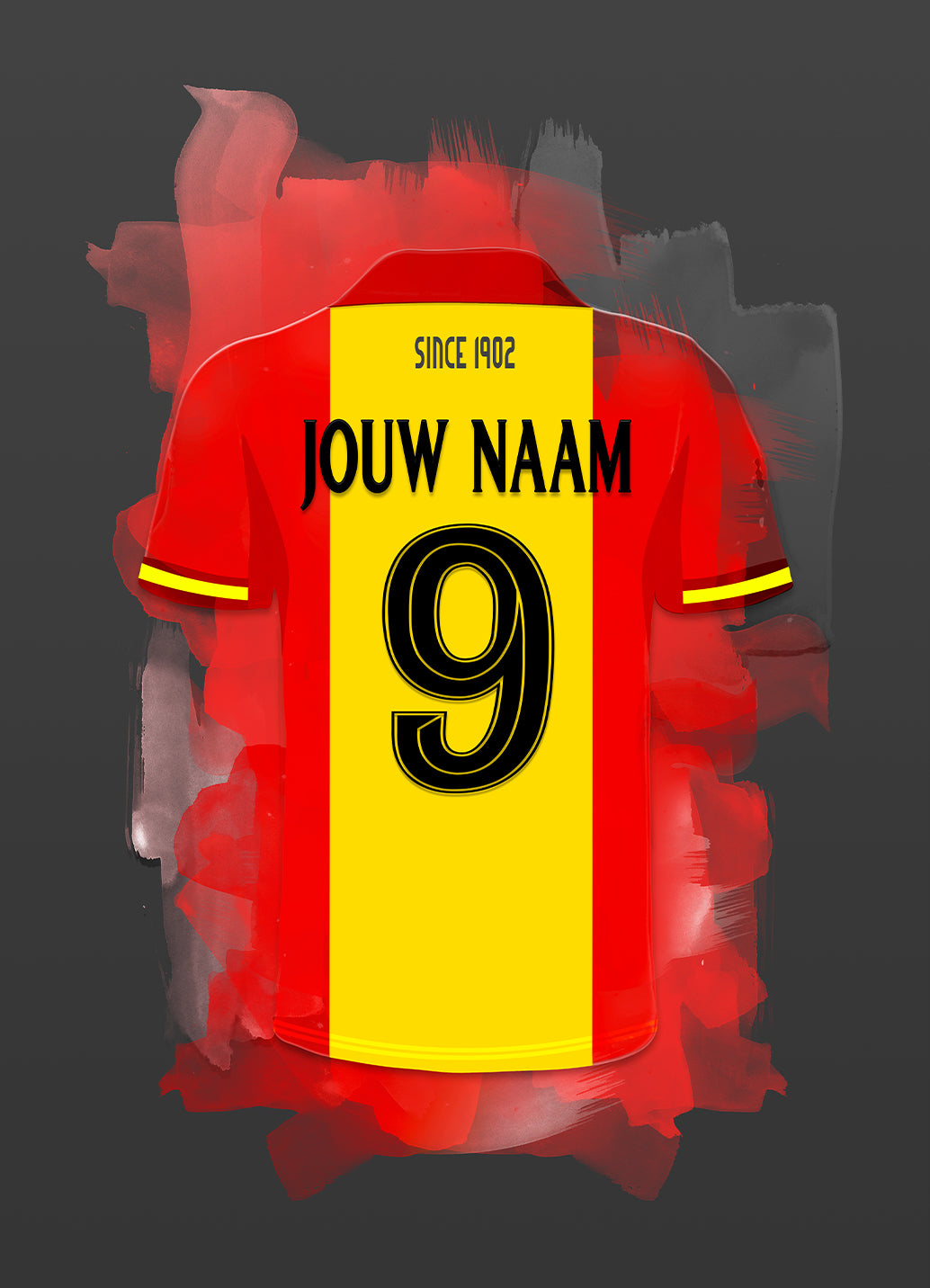 Go Ahead Eagles poster met naam kopen