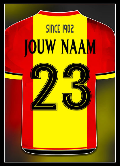 Go Ahead Eagles ingelijste poster