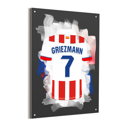 Griezmann Aluminium Dibond Muurdecoratie Mancave