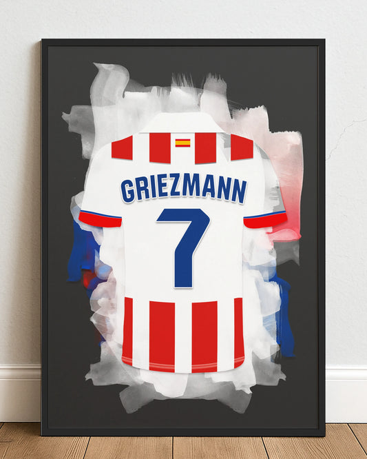 Antoine Griezmann Poster Voetbal Wanddecoratie