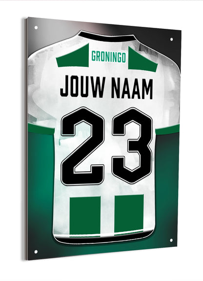 FC Groningen aluminium dibond