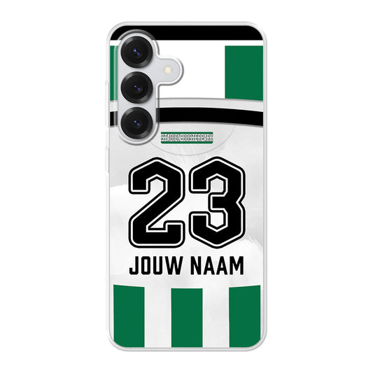 FC Groningen 2025-2026 telefoonhoesje met personalisatie - Samsung Galaxy telefoonhoesjes - Voetbal fan kado 
