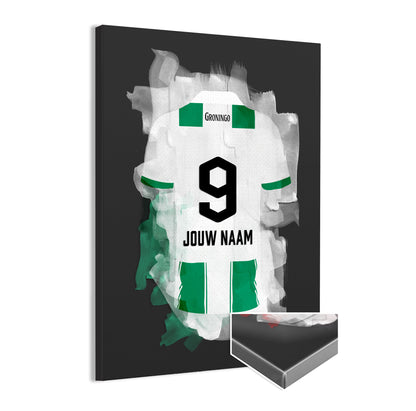 FC Groningen Canvas met personalisatie