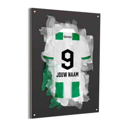 FC Groningen Dibond met personalisatie