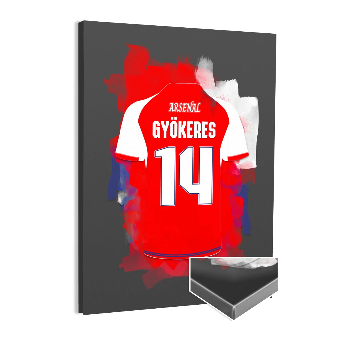 Gyökeres Canvas Cadeau Voetbalkamer