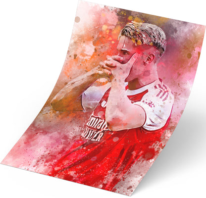 Gyokeres poster - Losse poster - Voetbal fan cadeau