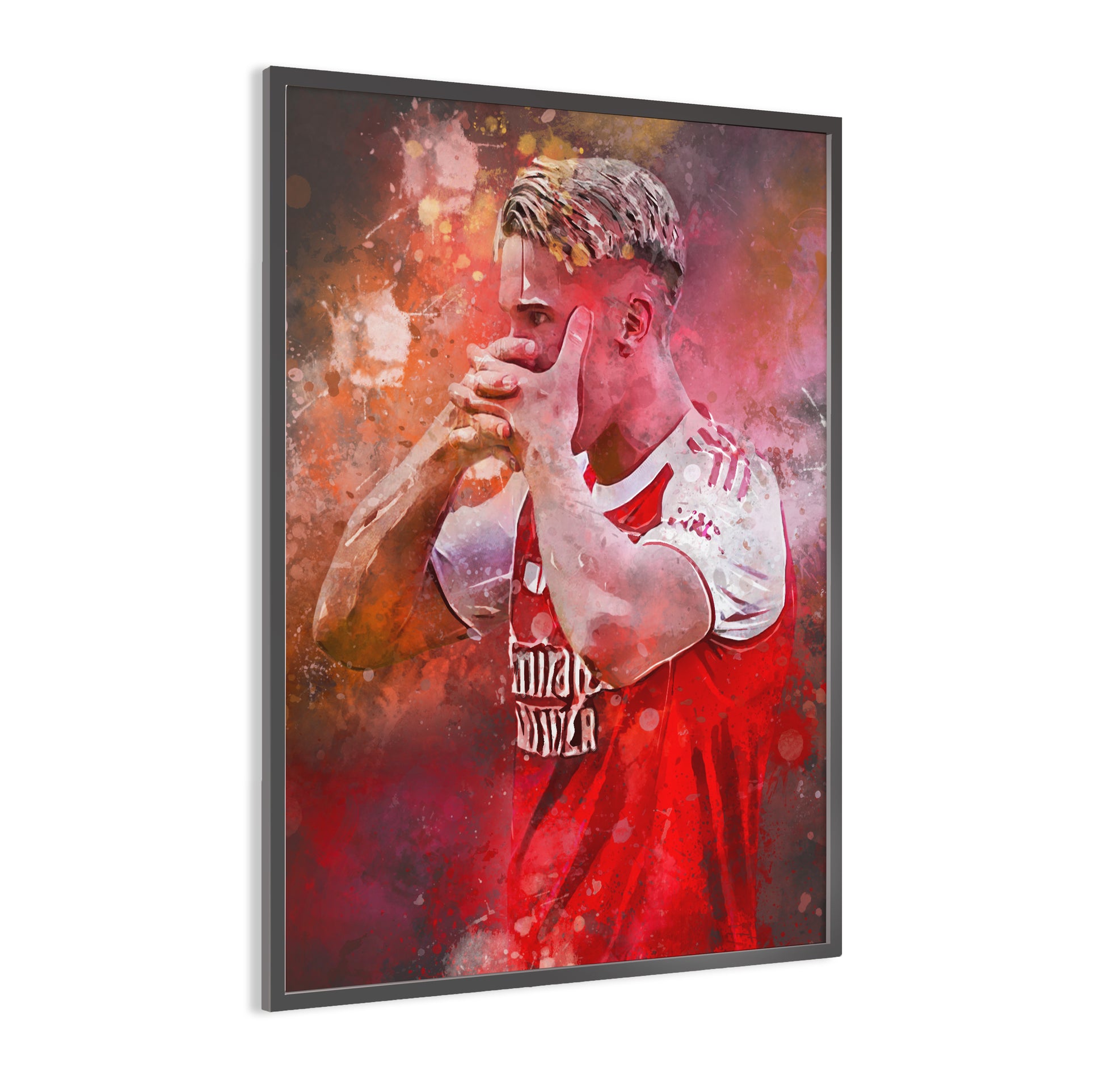 Viktor Gyökeres wanddecoratie - Gepersonaliseerde poster - Voetbal fan kado