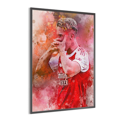 Viktor Gyökeres wanddecoratie - Gepersonaliseerde poster - Voetbal fan kado