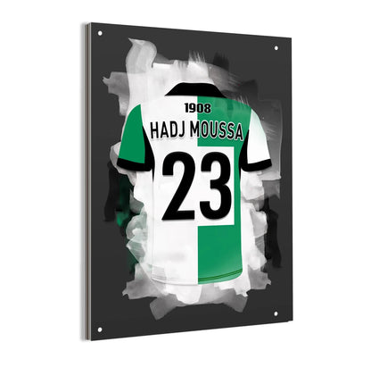 Hadj Moussa Aluminium Dibond Muurdecoratie Mancave