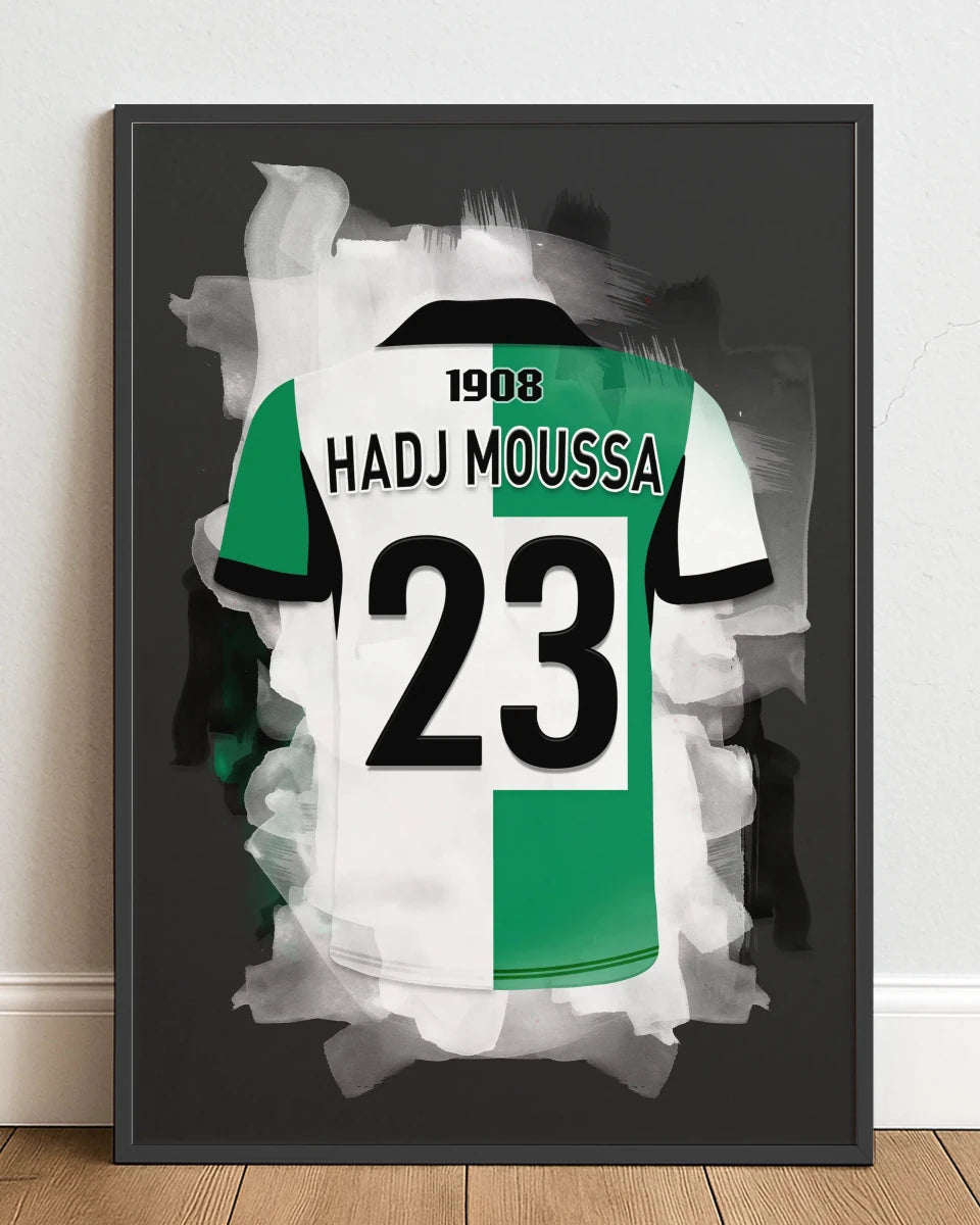 Hadj Moussa Voetbal Poster Feyenoord Cadeau