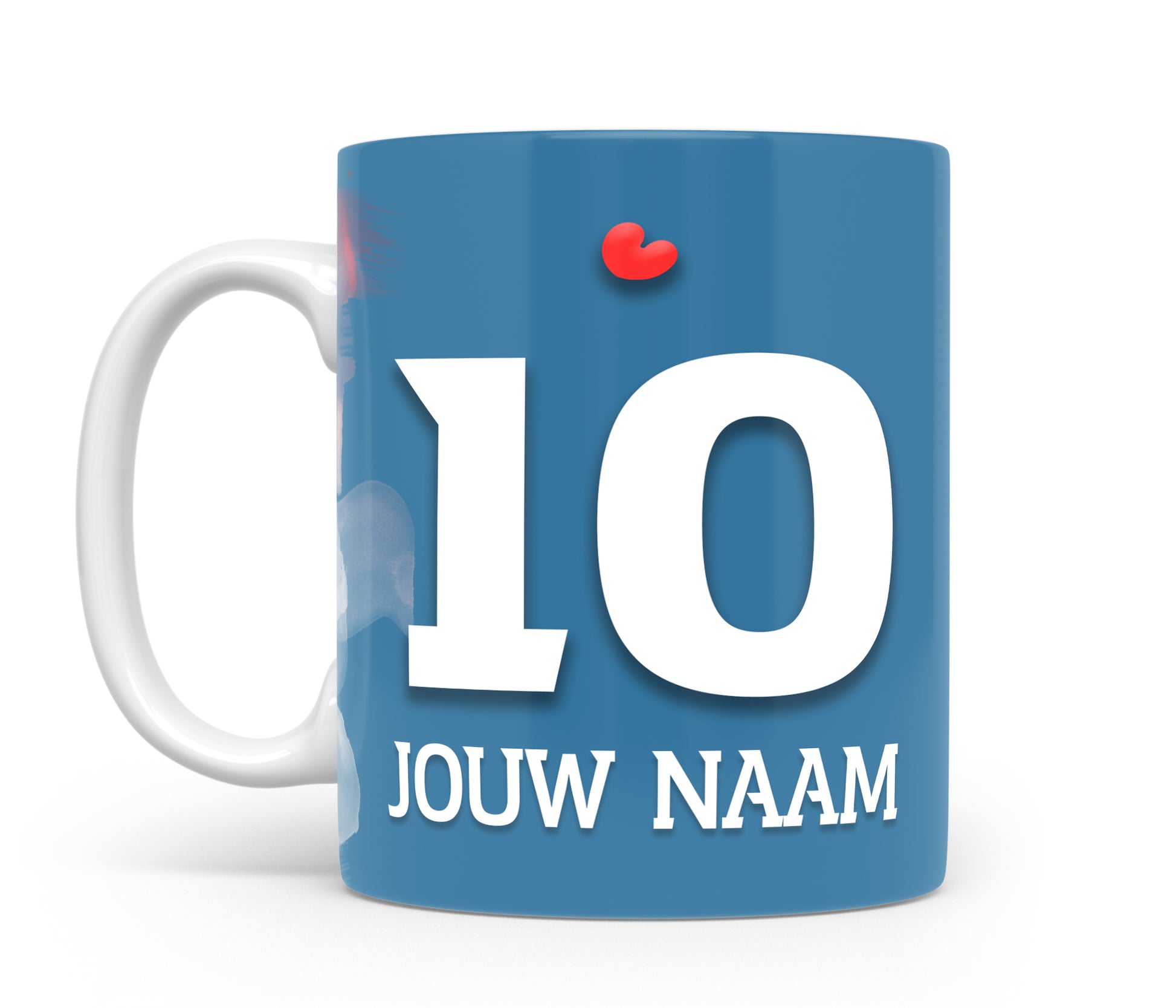 SC Heerenveen voetbal mok met naam - Voetbal mok met personalisatie - Voetbal fan cadeau