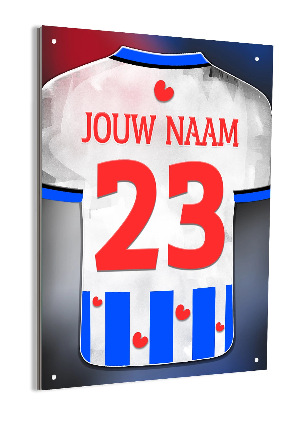 SC Heerenveen aluminium dibond