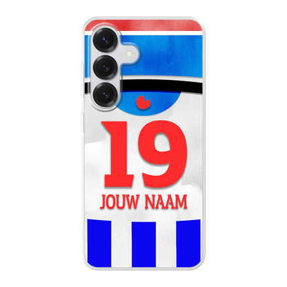 SC Heerenveen 2025-2026 telefoonhoesje met personalisatie - Samsung Galaxy telefoonhoesjes - Voetbal fan kado 